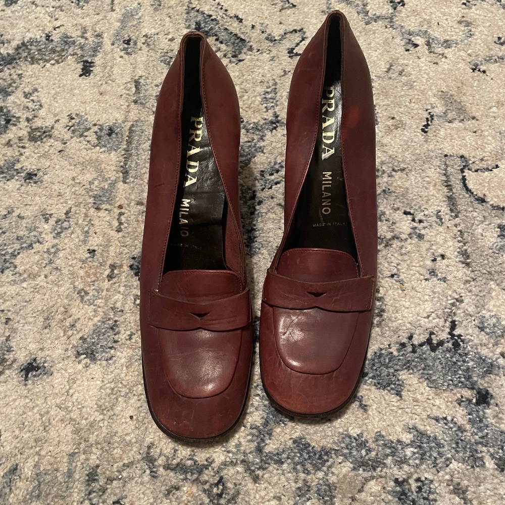 Prada Vintage Brown leather